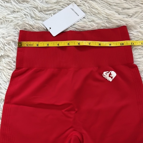 Women’s best Power Seamless Cycling Shorts red size Small - Picture 4 of 10